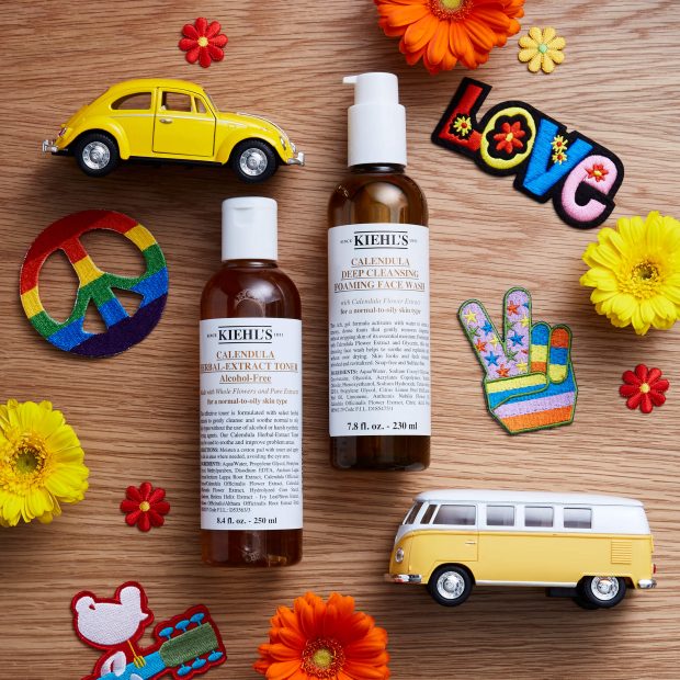 Calendula Herbal Extract Toner and Calendula Deep Cleansing Foaming Face Wash. IMAGE Kiehl's