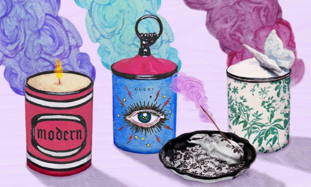 Fumus "Modern Future" candle, Fumus Star Eye candle,