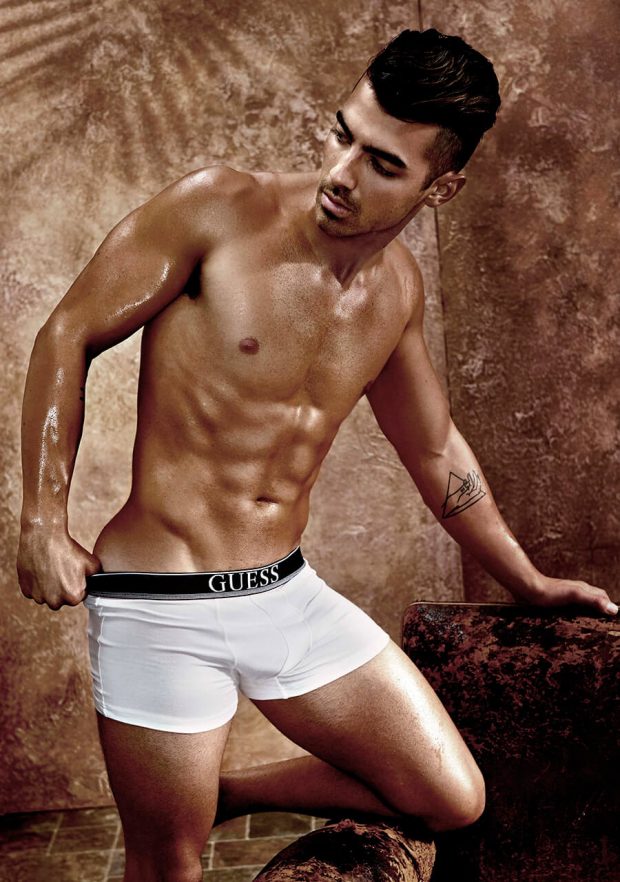 Joe Jonas Strips Down For New Underwear Campaign Garage 