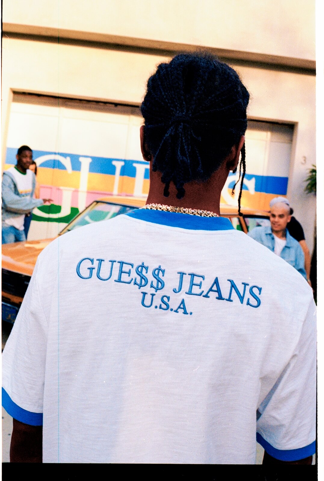 Guess and asap rocky best sale