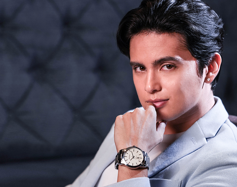 The new face of timepiece brand Armitron James Reid now has a