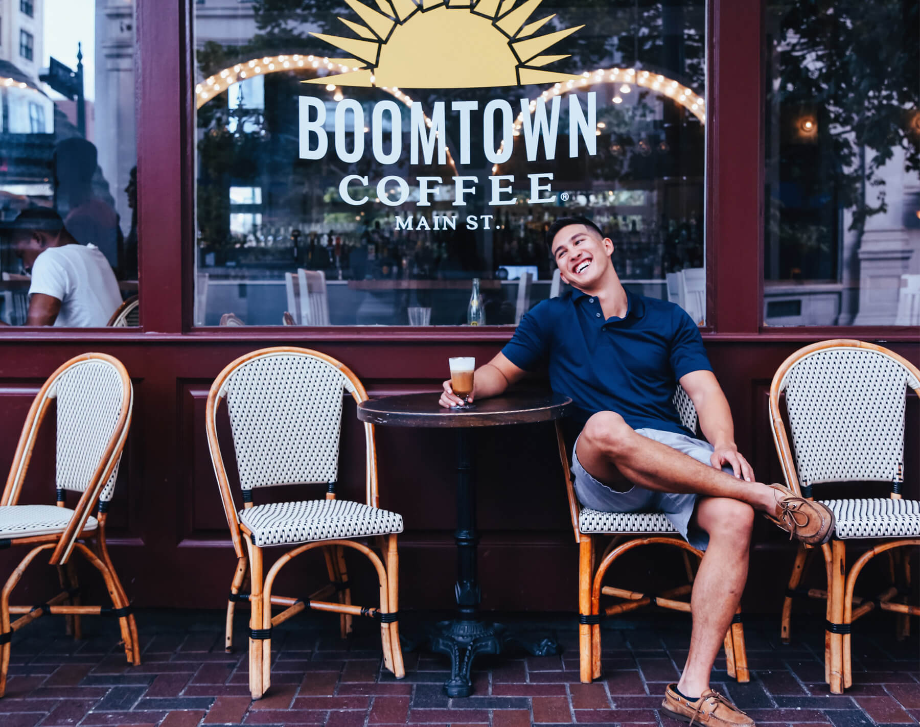 Miss Sitting In A Cafe This Website Offers You A Cup Of Joy Even At Home Garage