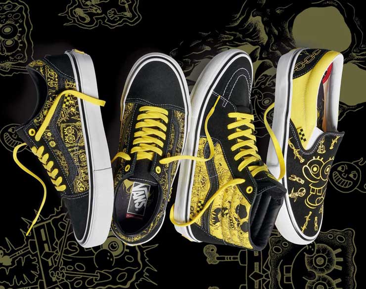 mike gigliotti for vans x spongebob skate old skool