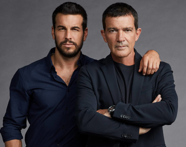 Actors Antonio Banderas and Mario Casas launch new iconic scent - Garage