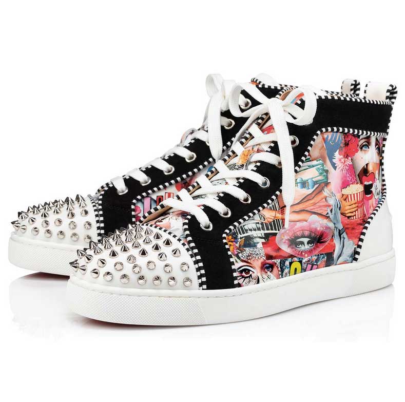 Christian Louboutin goes collage crazy with latest collection – Garage