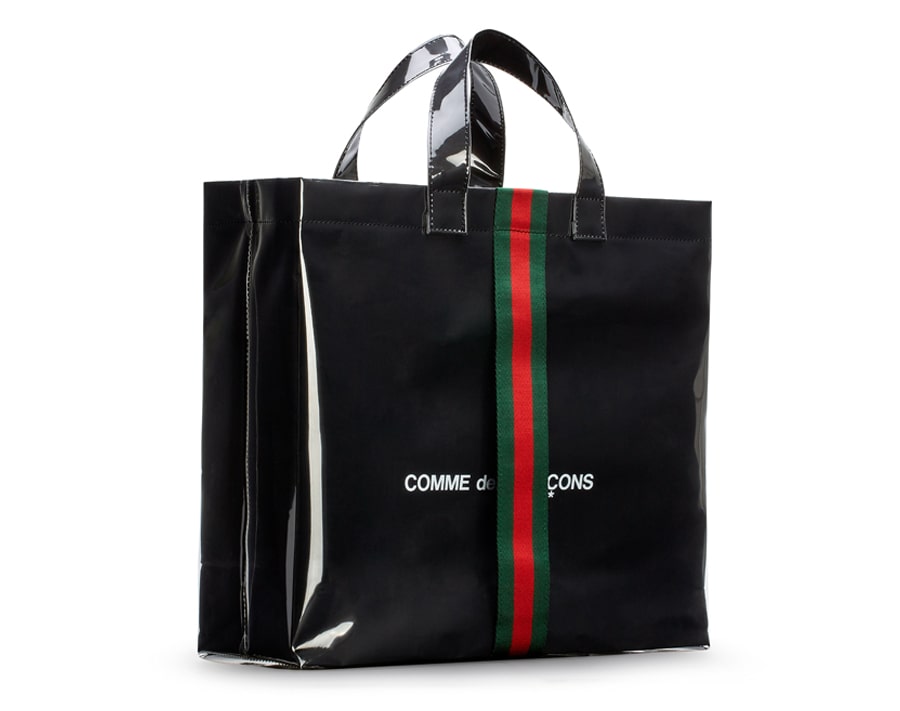 LOOK: The new Comme des Garçons x Gucci shopper is dropping today