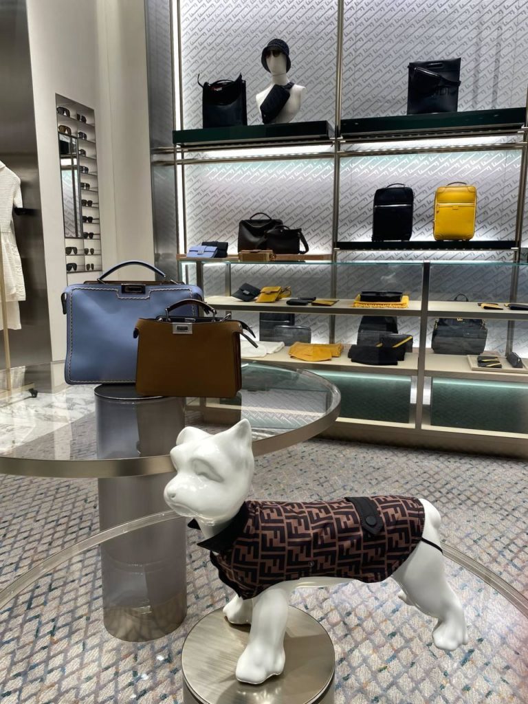 Here's a closer look at the newly opened Fendi Greenbelt 3 – Garage