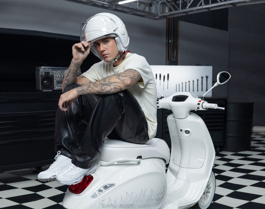 LOOK: This monochromatic Vespa is designed by Justin Bieber – Garage