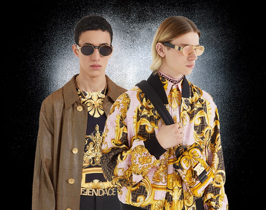 Fendi and Versace 'Fendace' collection available from 12 May